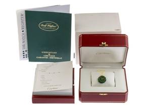 Thumbnail von Cartier Santos Ronde GM großes Modell Ref.8191 1988 Box&Beschreibung sehr gut Vintage Santos Ronde GM Großes Modell