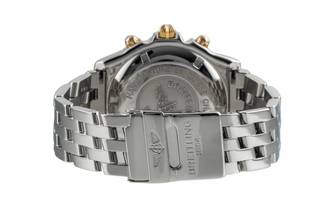 Thumbnail von Breitling Crosswind Chronograph Stahl / Gold Automatik Herrenuhr B13055 B&P 1999