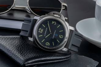 Thumbnail von Panerai Luminor 44 Handaufzug Edelstahl Herrenuhr Ref. PAM00774
