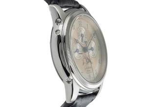 Thumbnail von Glashütte Original 1845 Stahl Handaufzug Herrenuhr Ref. 1-49-01-03-01-04 B&P 1998