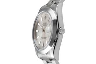 Thumbnail von Rolex Datejust II 41 Silver Dial Oyster Stahl Automatik Herrenuhr Ref 116300 Box