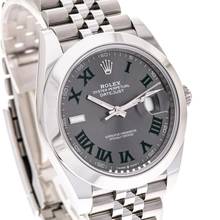 Thumbnail von Rolex Datejust 41 Wimbledon Jubilee – 126300 – like NEW – 11/2023 Full Set Lc100