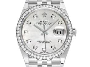 Thumbnail von Rolex Datejust 36 Perlmutt Diamanten Ref.126284RBR 2025 Full Set Ungetragen Datejust Diamanten Perlmutt