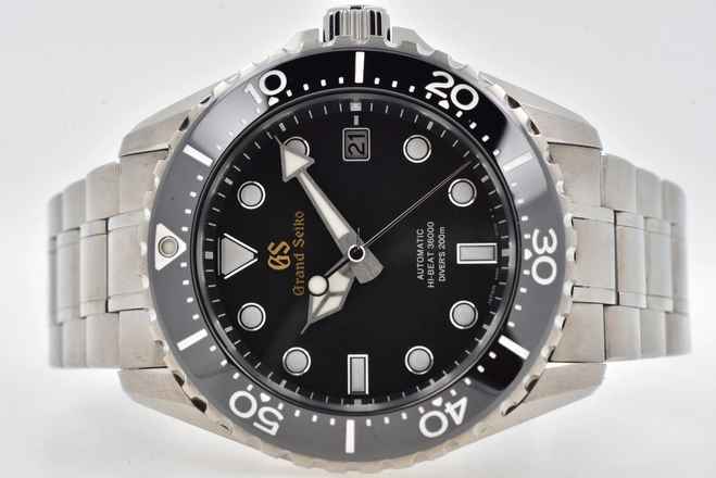  Seiko GS Grand Seiko Divers 200m Sport Collection SBGH291G Titanium 