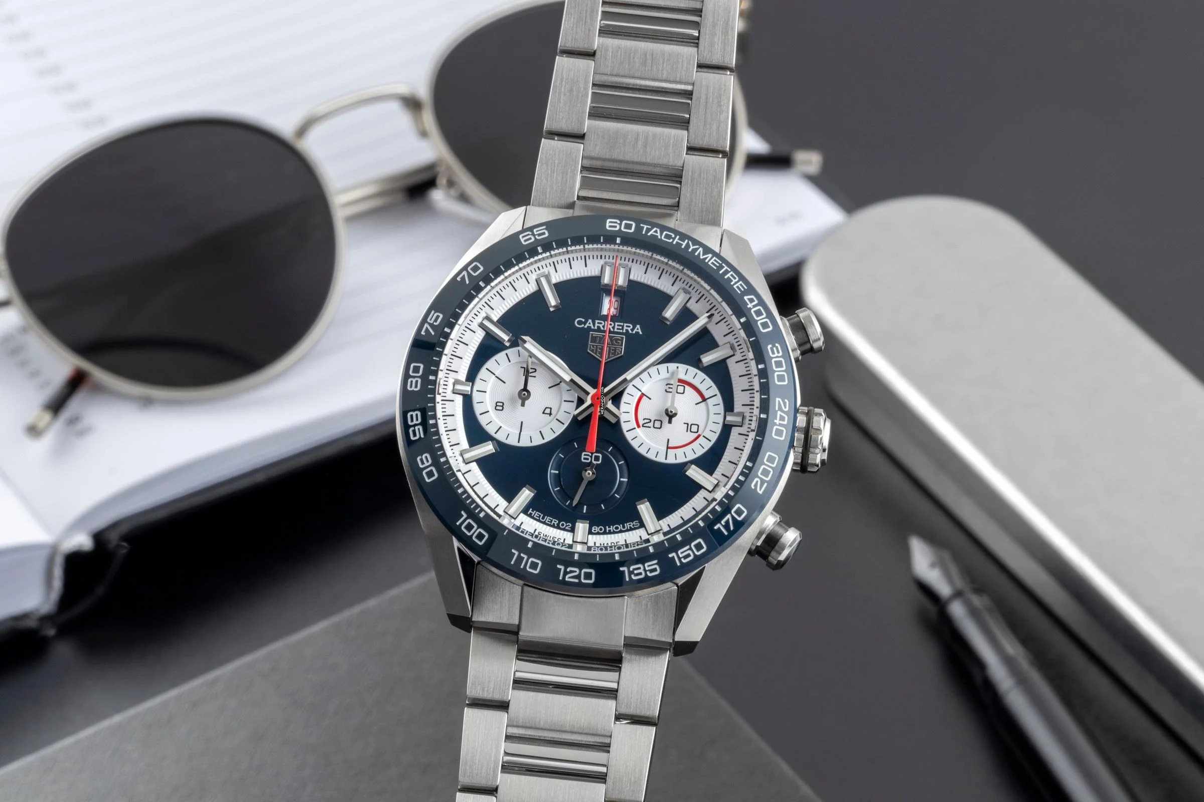 TAG Heuer Carrera Chronograph Stahl Automatik Herrenuhr Ref. CBN2A1E.BA0643