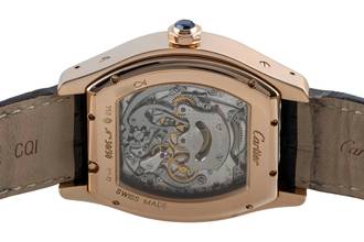 Thumbnail von Cartier Tortue Tourbillon Monodrücker Chronograph XL 18k W1548151