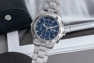 Thumbnail von TAG Heuer Aquaracer 300M Chronograph Stahl Automatik Herrenuhr Ref. CAP2112.BA0833