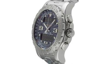 Thumbnail von Breitling Airwolf Chronograph Black Dial Edelstahl Quarz Herrenuhr Ref. A78363