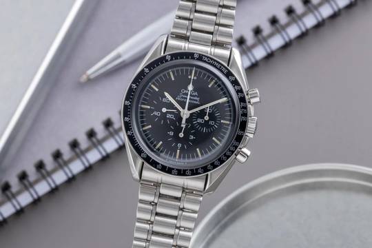  Omega Speedmaster Professional Moonwatch Chronograph Stahl Handaufzug Ref. 3590.50.00 B&P 