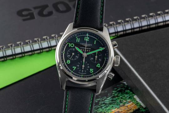  Longines Spirit Chronograph Titan Automatik Herrenuhr Ref L3.829.1.53.2 B&P 2025 