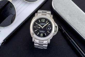 Thumbnail von Panerai Luminor Marina Automatic Stahl / Titan Automatik Herrenuhr Ref. PAM00221