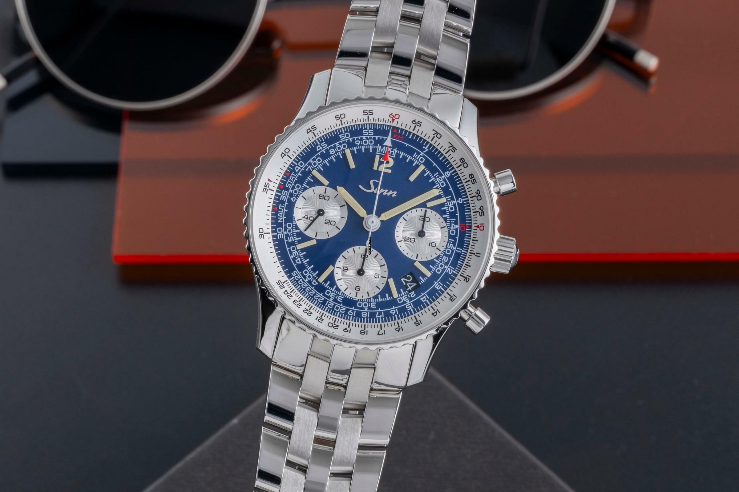 Sinn 903 St Chronograph Stahl Automatik Herrenuhr Ref 903.091 Box & Papiere 2025