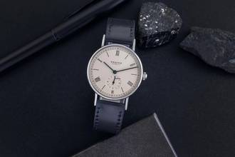 Thumbnail von NOMOS Ludwig 35 Edelstahl Handaufzug Herrenuhr Ref. 201 Box & Papiere 2008