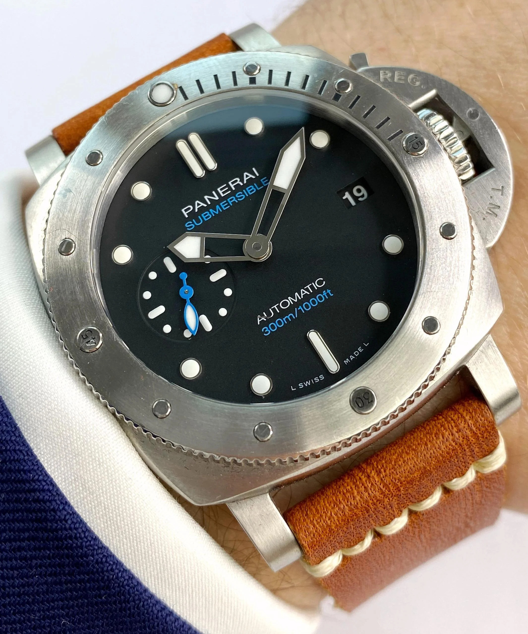 Panerai Luminor Submersible ref PAM00973 Luminor Submersible Automatic Full Set PAM00973