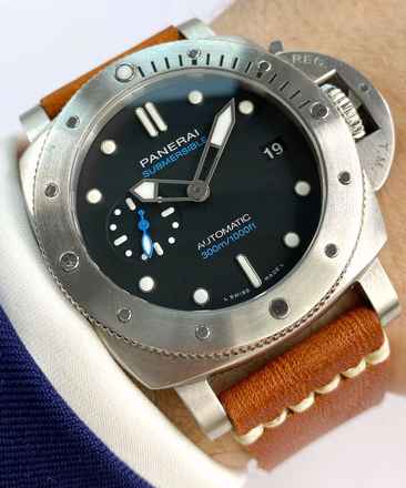  Panerai Luminor Submersible ref PAM00973 Luminor Submersible Automatic Full Set PAM00973 