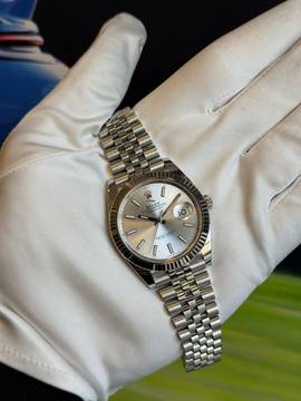  Rolex Datejust 41 Jubilee - Silver - like New - Fullset - 06/2023 