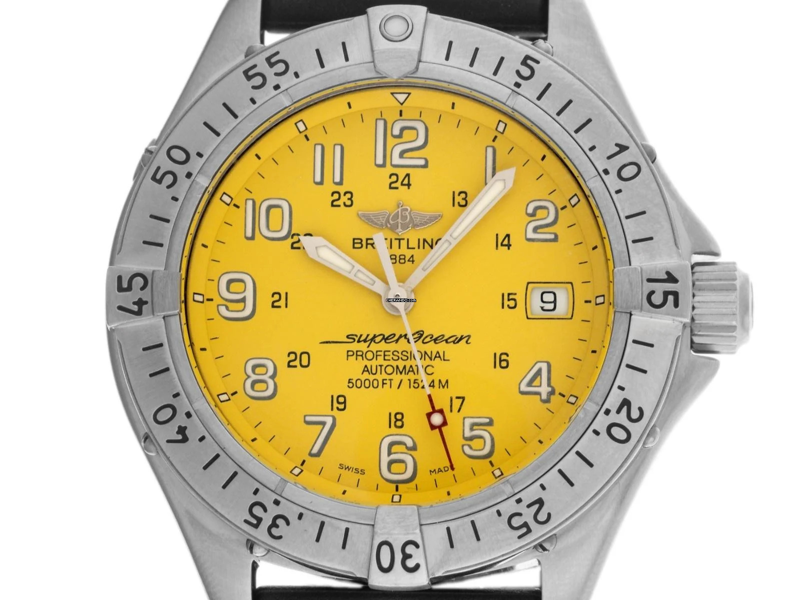 Breitling Superocean Ref.A17345 2001 Full Set sehr gut Vintage Superocean