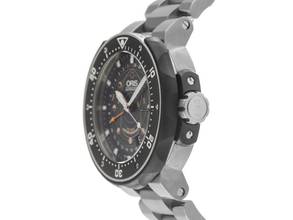 Thumbnail von Oris ProDiver Pointer Moon Pro Diver Pointer Moon Ref.01 761 7682 7154-Set 2014 Full Set wie Neu Vintage Pro Diver Pointer Moon Titan