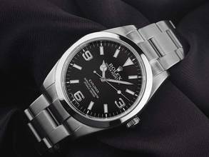 Thumbnail von Rolex Explorer I Ref.214270 2014 Full Set wie Neu Vintage Explorer I