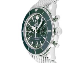 Thumbnail von Breitling Superocean Héritage B01 Ref.AB0156361L1A1 2025 Full Set Ungetragen Superocean Héritage B01 Chronograph 42 Green Dial