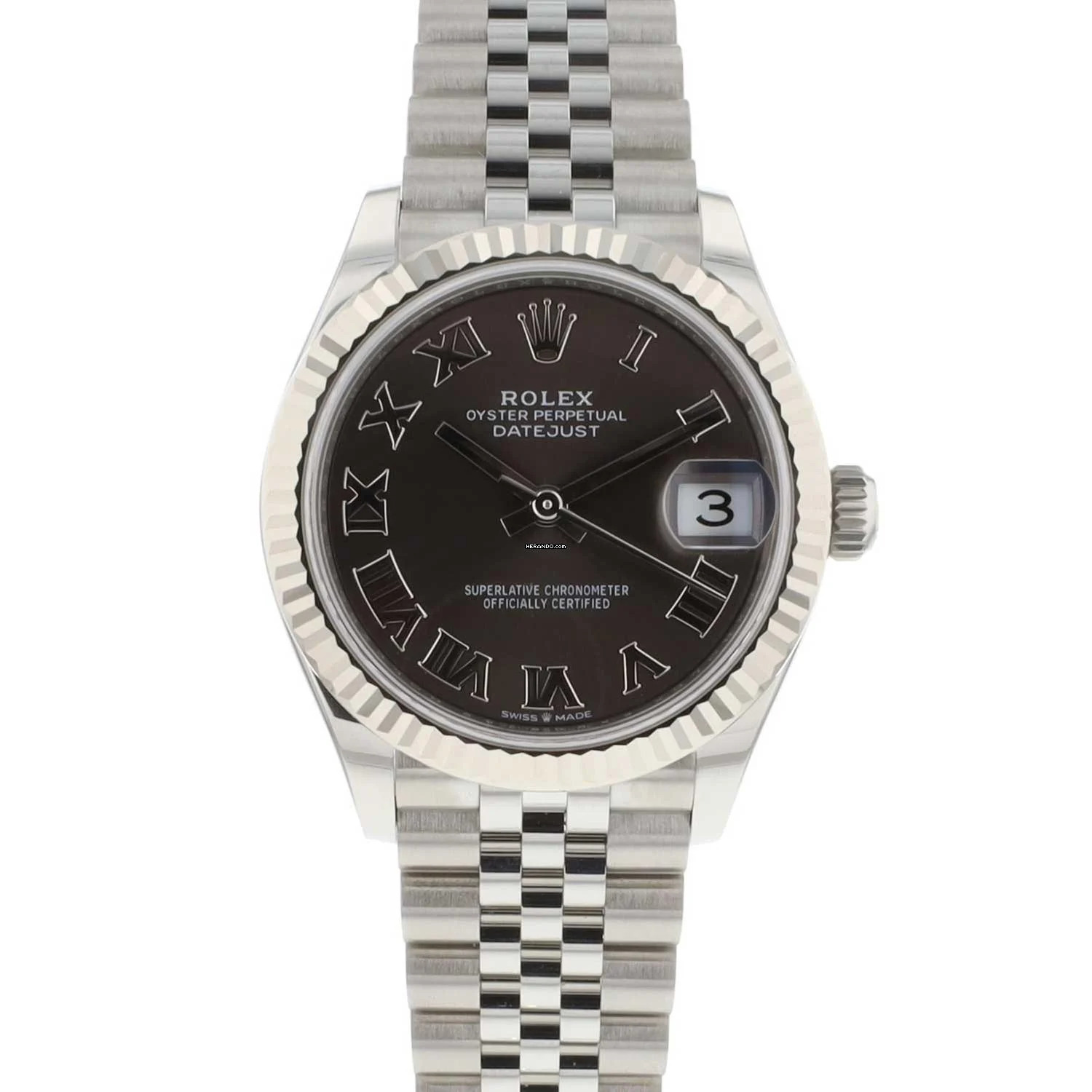 Rolex Datejust 31 Jubilee Grey Roman Dial NEW '25