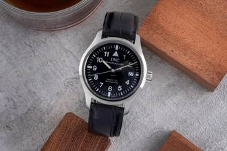 Thumbnail von IWC Fliegeruhr Mark XV Edelstahl Black Dial Automatik Herrenuhr Ref. IW325302