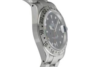 Thumbnail von Rolex Explorer II Black Dial Edelstahl Automatik Herrenuhr Ref. 16570 P-Serie