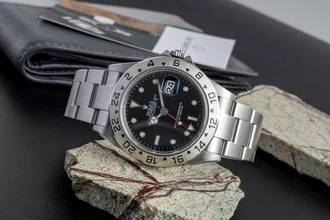 Thumbnail von Rolex Explorer II Black Dial Edelstahl Automatik Herrenuhr Ref. 16570 P-Serie