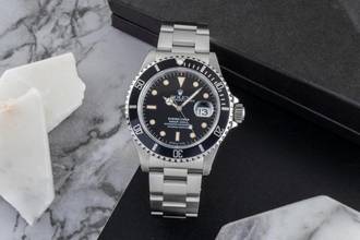 Thumbnail von Rolex Submariner Date 40 Stahl Automatik Herrenuhr Ref. 16610 N-Serie