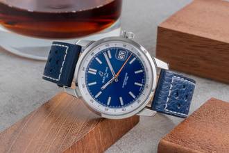 Thumbnail von Breitling Top Time Stahl Automatik Herrenuhr Ref. AB3113A71C1X1 Box & Papiere