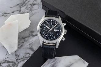 Thumbnail von IWC Fliegeruhr Chronograph Fliegerchronograph Chronograph Stahl Automatik Herrenuhr Ref. IW370602