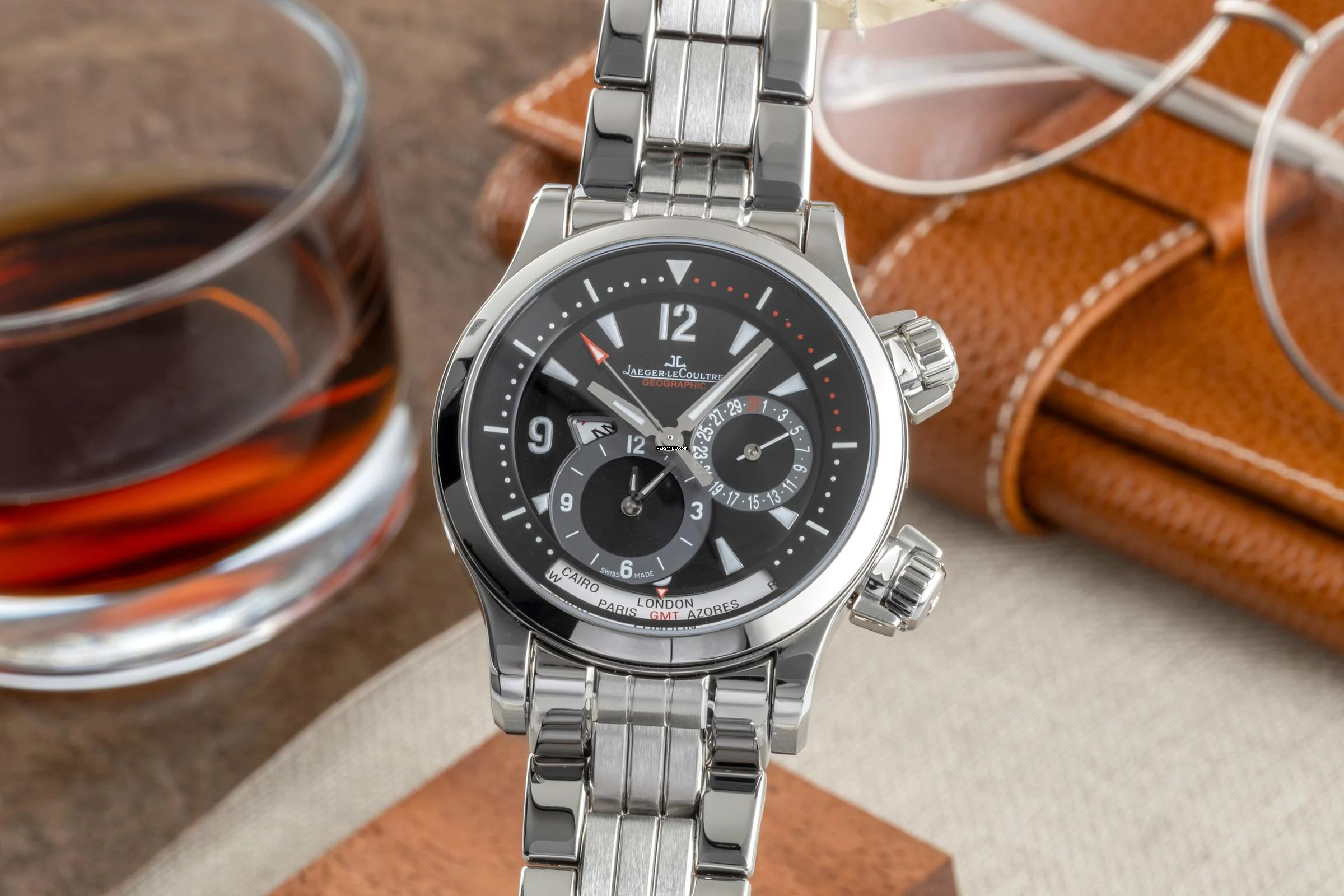 Jaeger-LeCoultre Master Compressor Geographic GMT Ref. Q1718470 146.8.83/1