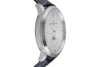 Thumbnail von Girard Perregaux 1966 Stahl Moonphase Automatik Herrenuhr Ref. 49545 B&P 2023