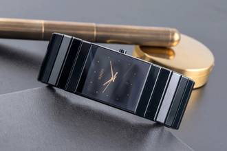 Thumbnail von Rado Ceramica Diastar Ceramica Keramik Quarz unisex Ref. R21347172 Box & Papiere 2001