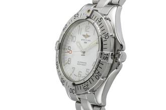 Thumbnail von Breitling Colt Automatic 300M Automatik Datum White Dial Edelstahl Herrenuhr Ref. A17035