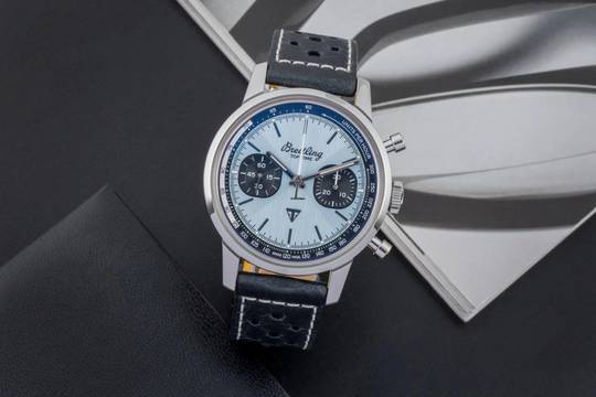  Breitling Top Time Chronograph Stahl Automatik Herrenuhr Ref. A23311121C1X1 B&P 