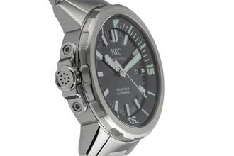 Thumbnail von IWC Aquatimer Automatic Black Dial Edelstahl Automatik Herrenuhr Ref. IW329002 B&P 2015