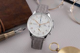 Thumbnail von IWC Portugieser Chronograph Stahl Automatik Herrenuhr Ref. IW371604