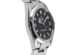 Thumbnail von Rolex Explorer 36 Black Dial Oyster Edelstahl Automatik Ref. 114270 Y-Serie