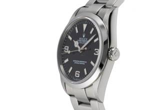 Thumbnail von Rolex Explorer 36 Black Dial Oyster Edelstahl Automatik Ref. 114270 Y-Serie