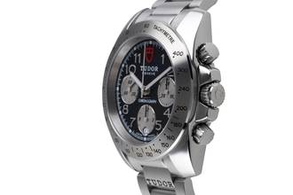 Thumbnail von Tudor Sport Chronograph Silver Dial Stahl Automatik Herrenuhr Ref. 20300 Papers