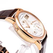 Thumbnail von A. Lange & Söhne Lange 1 Rosegold 38,5mm Silver – 101.032 – like NEW – 1998