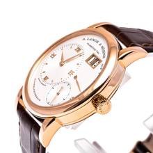 Thumbnail von A. Lange & Söhne Lange 1 Rosegold 38,5mm Silver – 101.032 – like NEW – 1998