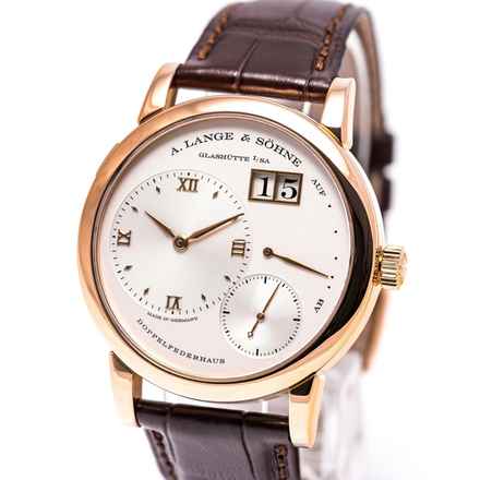  A. Lange & Söhne Lange 1 Rosegold 38,5mm Silver – 101.032 – like NEW – 1998 