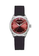 Thumbnail von Pequignet Royale Paris Watch - 36 mm Burgundy dial bezel with 78 diamonds