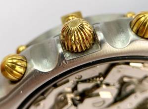 Thumbnail von Breitling Chronomat Serviced (560e) Chronomat Vintage Chronograph Green Grün 81950 81950