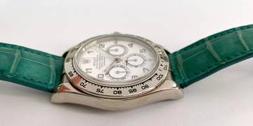 Thumbnail von Rolex Daytona Original Daytona Weissgold Solid White Gold 16519 Chronograph 16519
