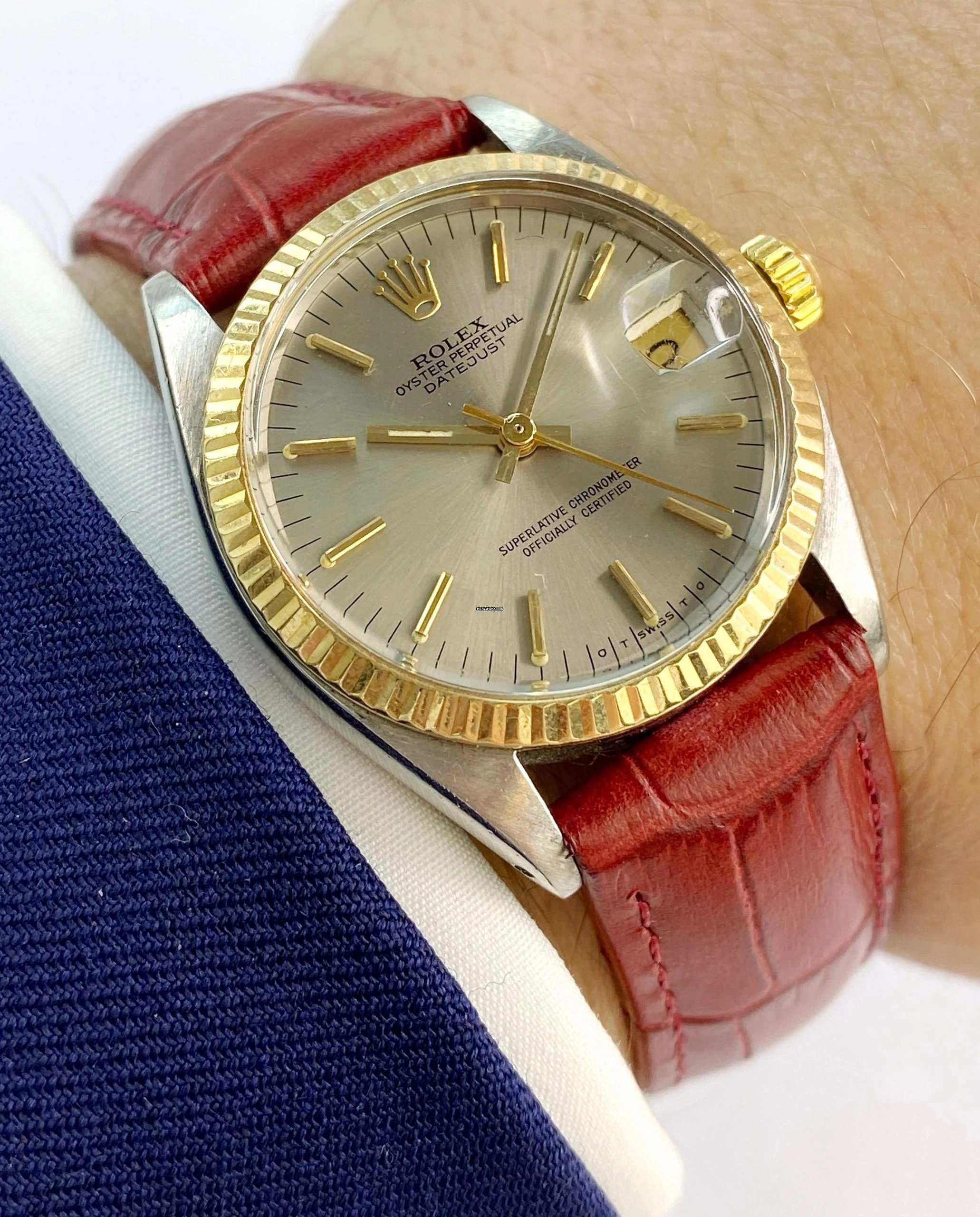 Rolex Datejust 31 31mm ref 6827 Stahl/Gold Automatic Automatik Vintage Lady Damen 6827