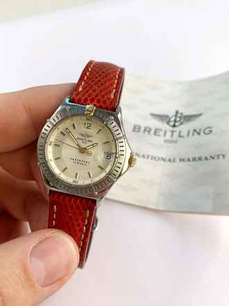  Breitling Perpetuel Sirius Lady Damen Qaurtz ref B62022 Full Set Box Papiere B62022 