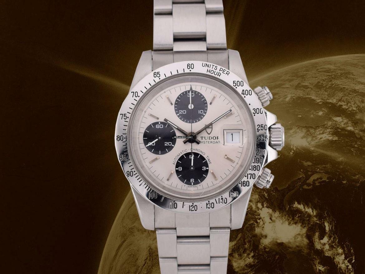 Tudor Oysterdate Big Block Chronograph Oysterdate Big Block By Rolex Ref.79180 Full Set 1993